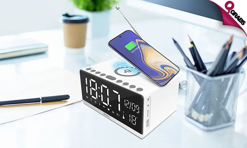 XPower Qi-Clock 2 Wireless Charging Alarm Clock!